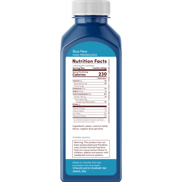 Blue Pear Juice - Image 2