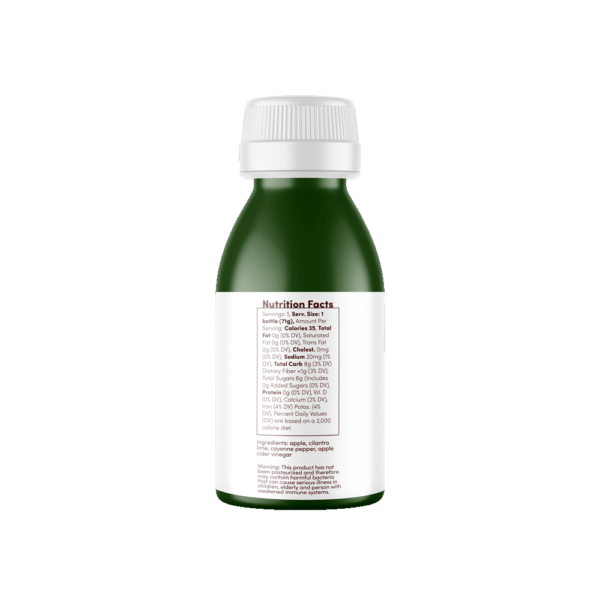 green immunity nutrition facts